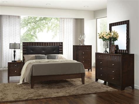 Start with a bed style and let the rest of the décor follow, or fall in love with a single piece and synchronize accordingly. Nadine 5 Piece Bedroom Suite $1069.00 Queen or $1169.00 King Individual Pieces: Bed (Headboard ...