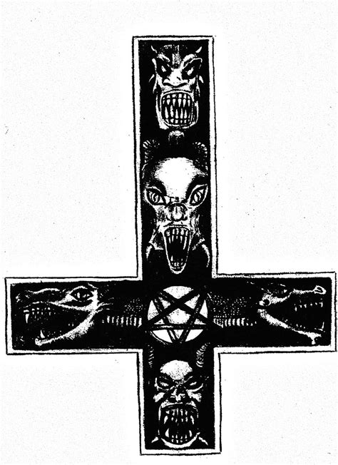 Demonic Inverted Cross By Skandinav666 On Deviantart