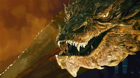 Brown dragon, Smaug, The Hobbit: The Desolation of Smaug, dragon ...