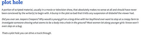3 Things You Need To Know About Plot Holes Bang2write