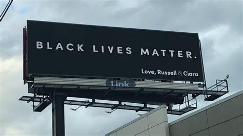 Black Lives Matter Billboard In Milwaukee Is From Russell And Ciara