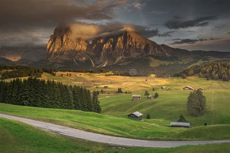 Dolomites In Italy South Tyrol Stock Photo Image Of Climbing