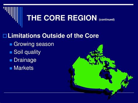 Ppt Canadas Core Region Chapter 6 Powerpoint Presentation Free