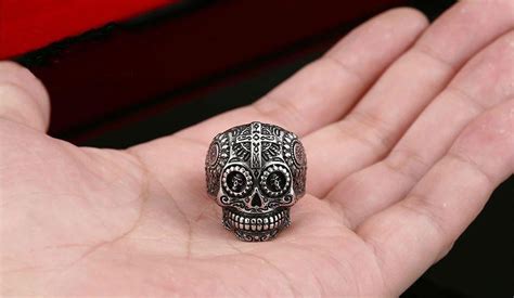 Sugar Skull Ring Ancient Explorers