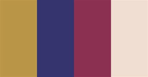 British Royalty Color Scheme Burgundy