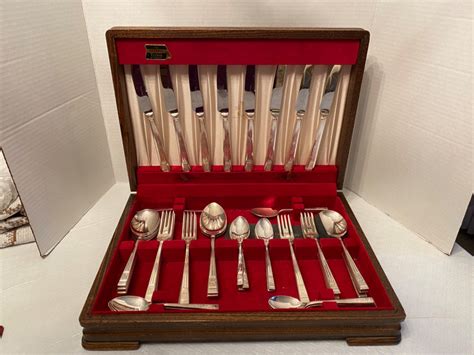 Lot 58 Sheffield England Silver Plate Formal Flatware 52 Pieces