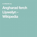 Angharad ferch Llywelyn - Wikipedia | American colonists, British ...