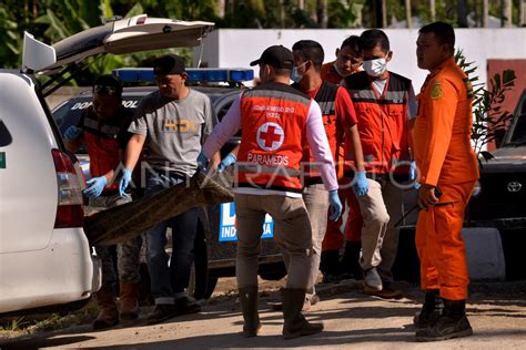 Proses Identifikasi Korban Peti Ambruk Bolaang Mongondow Antara Foto