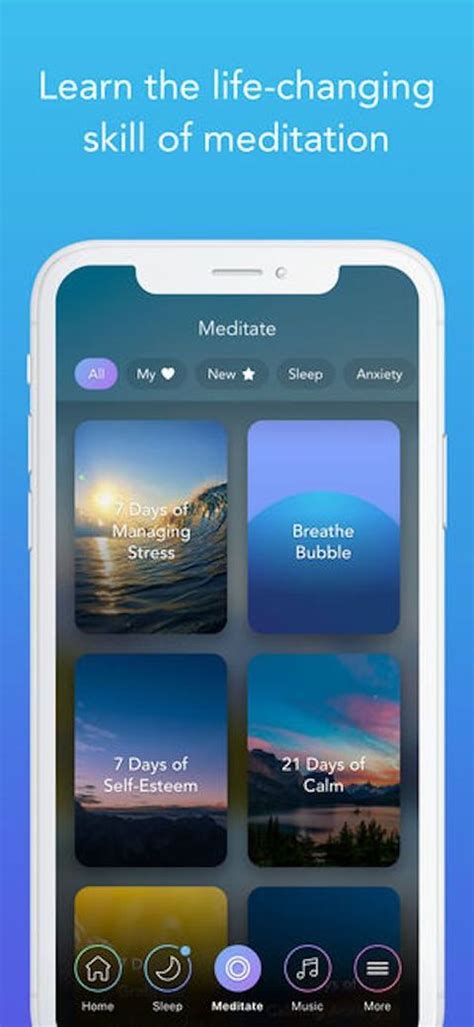 There are also programs for whatever frame of mind you want. The 6 Best Meditation Apps For 2018