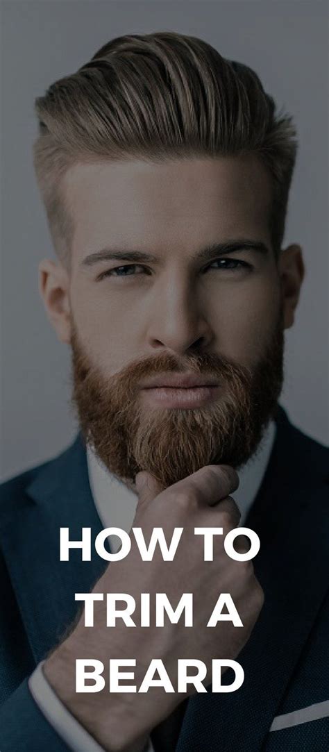 Beard scissors are much easier to use if you have a good beard comb. How To Trim A Beard | Shape Your Beard Fast | Beard shapes ...