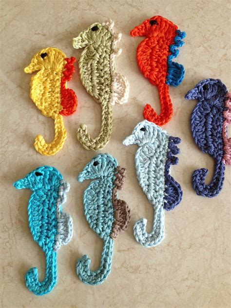 164 Best Sea Life Images On Pinterest Crochet Appliques