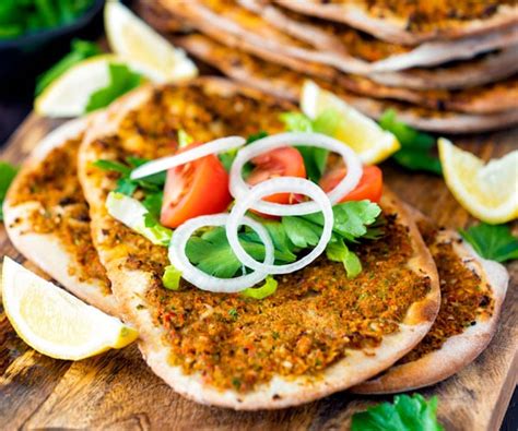 Lahmacun Turkish Pizza Recipe Curious Cuisiniere