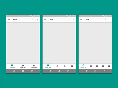 Maybe you would like to learn more about one of these? Android Bottom Navigation Sketch freebie - Download free ...