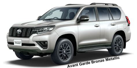 New Toyota Land Cruiser Prado Matt Black Edition Body Colors Full