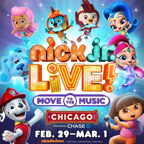 Move To The Music By Nick Jr Live