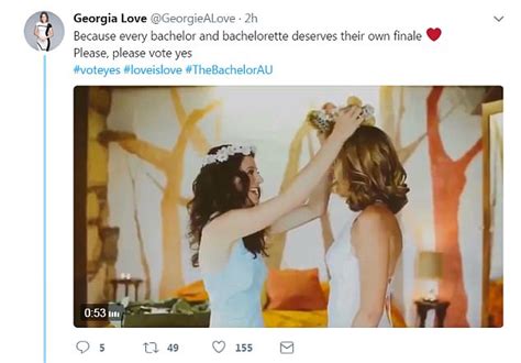 Same Sex Marriage Equality Ad Airs During The Bachelor Daily Mail Online