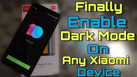 We did not find results for: Official Dark Mode Enable On Redmi Note 5 Pro & Any Xiaomi Device - No Theme - No Root | Gadget ...