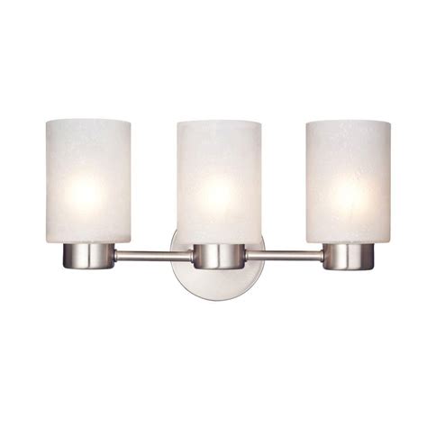 Westinghouse Sylvestre 3 Light Brushed Nickel Wall Fixture 6227900