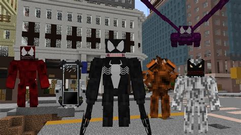 Venomsymbiotes Mod Legends Minecraft Mod Sum 60 Suit Showcase Part