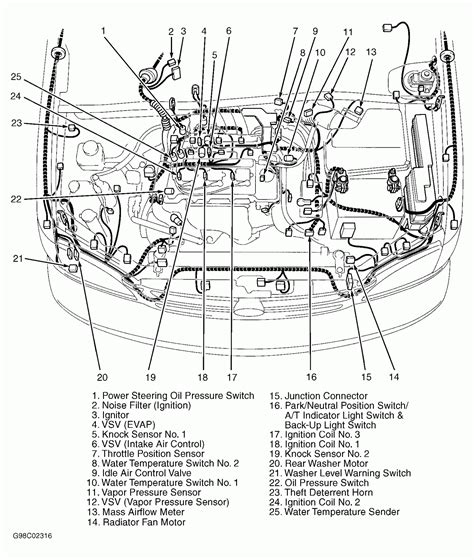 2002 Toyota Engine Diagram