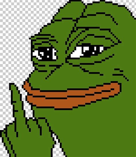 Pepe The Frog Pixel Art Png Clipart Anger Area Art Artwork