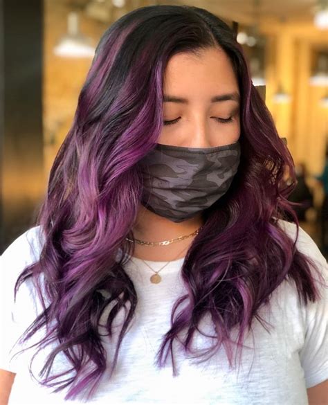 50 Gorgeous Short Purple Hair Styles