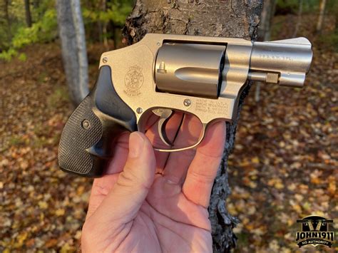 Sandw 442 J Frame Revolver 38 Special 002 Gun Blog