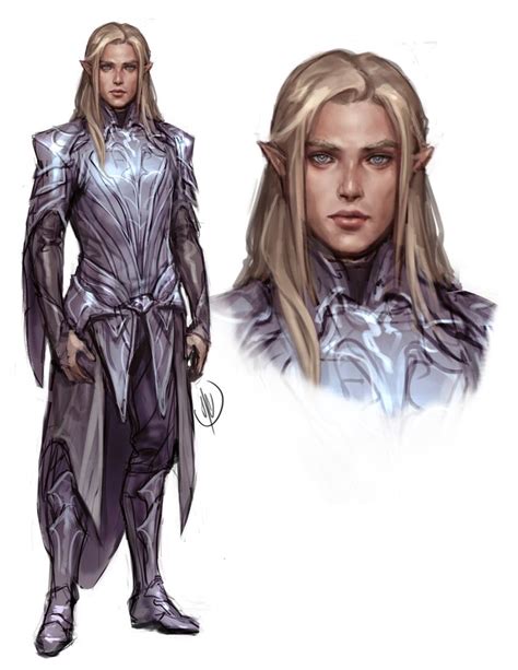 Artstation Elven Prince John Dimayuga Elves Fantasy Character