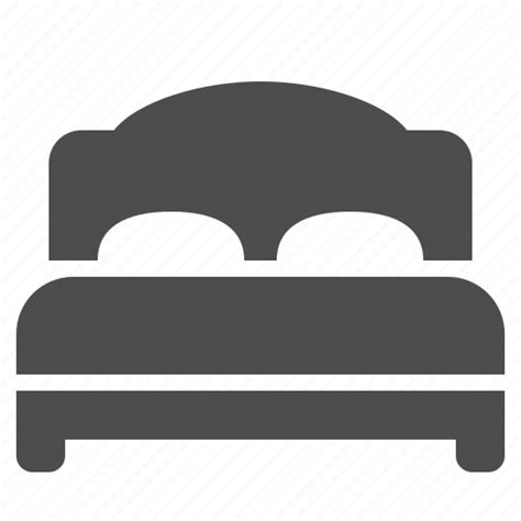 Bed Bedroom Home Hotel House Real Estate Room Icon