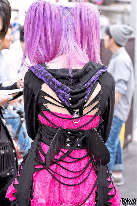 Visual Kei Fans In Harajuku W Sex Pot Revenge Fernopaa Strange Freak And Colorful Hair