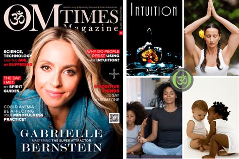 Omtimes Magazine November B 2019 Edition With Gabrielle Bernstein