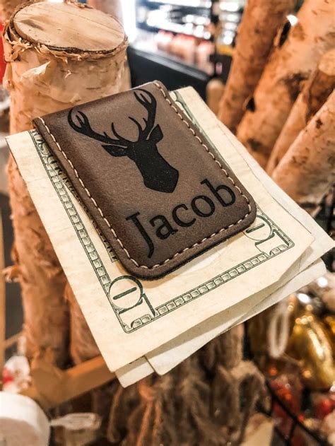 Custom engraved money clip initials name word wallet. Custom Engraved Money Clip