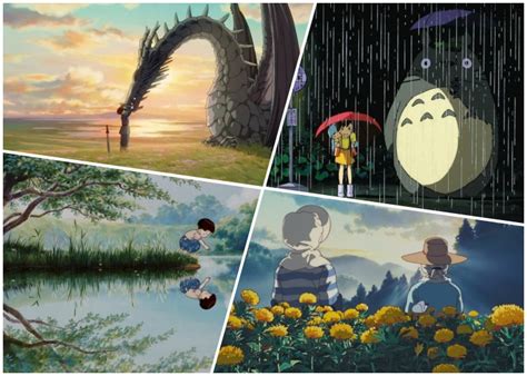 The 50 Most Beautiful Shots Of The Movies Of Studio Ghibli Studio