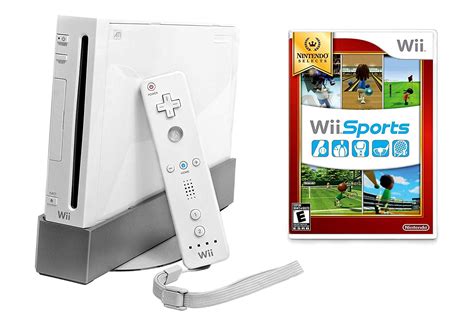 Wii Console White Wii Sports Bundle Refurbished