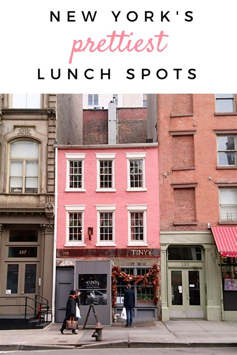 Going To New York You Must Visit Some Of Nyc S Cutest Restaurants And Cafes For Lunch Or Brunch