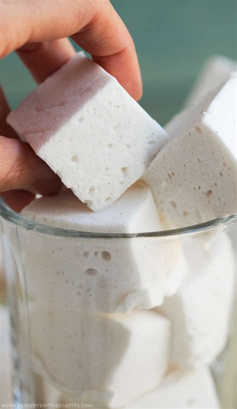 Healthy Homemade Sugar Free Marshmallows Desserts With Benefits