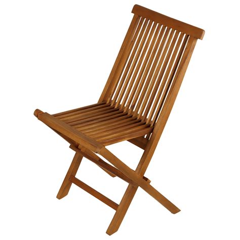 Golden Teak Outdoor Folding Chair Set Of 2