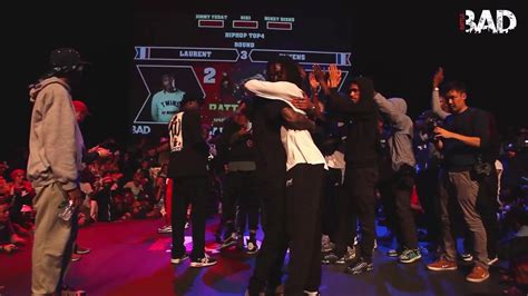 Laurent Les Twins Vs Dykens Battle Bad 2019 Hip Hop Semi Final Youtube