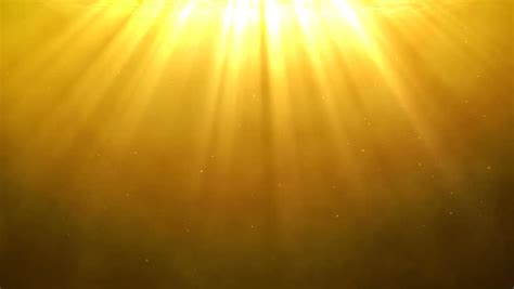 Holy Light Shining From Above On A Golden Royalty Free Video