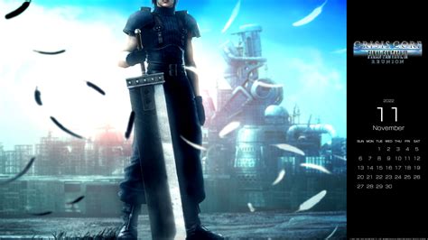 Next Ffvii Remake Wallpaper Features Zack From Crisis Core Siliconera