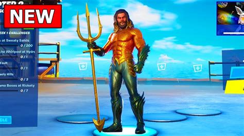 How To Get Aquaman Skin In Fortnite Season 3 New Free Secret Skin