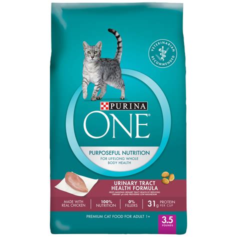 If your vet has specifically recommended a cat food recipe. Purina ONE Urinary Tract Health Formula Adult Premium Cat ...