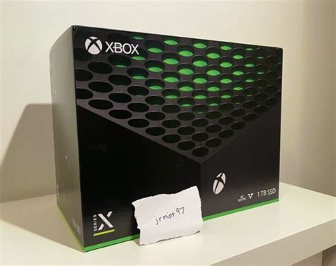 Microsoft Xbox Series X 1tb Video Game Console Black For Sale Online