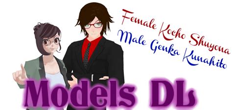 Mmd Genka And Kocho Genderbend By Maeb136 On Deviantart