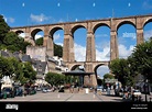 France, Finistere, Morlaix, viaduct Stock Photo, Royalty Free Image ...