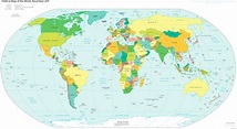 World large detailed political map. Large detailed political map of the ...