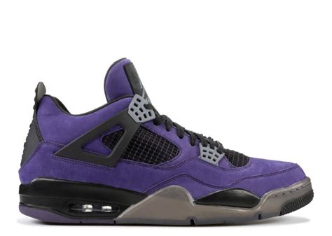 Travis Scott X Air Jordan 4 Purple Suede Release Info Nice Kicks
