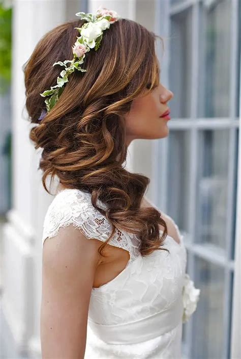 96 Elegant Side Swept Wedding Hairstyles Weddingomania