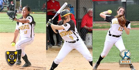 Three Softball Players Named To Nfca All Region Team Posted On May