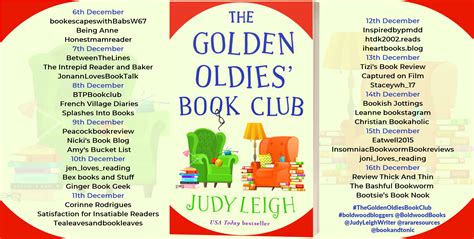 Book Tour And Book Review The Golden Oldies Book Club By Judy Leigh